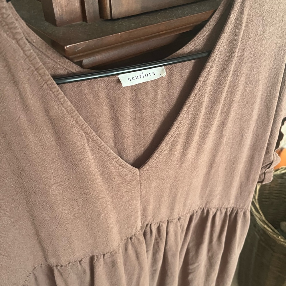 Neuflora Women's Midi Dress - Brown